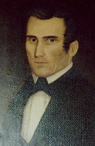 John Trask, July 1845, painted by
  Horace Bundy