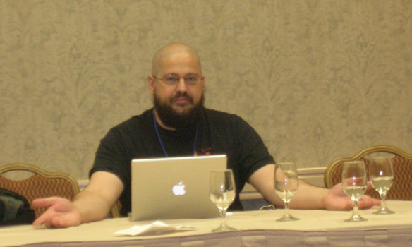 Charles Stross Prepares to Read