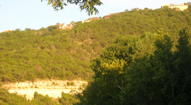 View of Texas Hillside