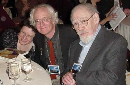 Kathy and Jim Morrow with William Tenn