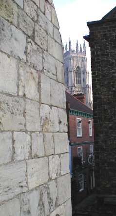 York Minster from the Wall