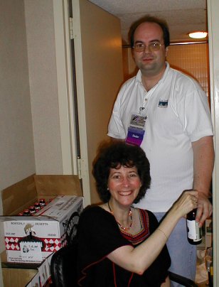 Boston in 2004 Party - Janice Gelb & Stephen Boucher